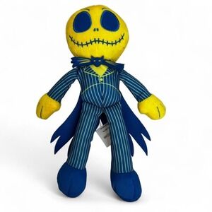 The Nightmare Before Christmas Jack Skellington Plush Toy Kid Neon Stuffed Doll